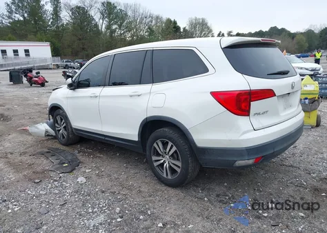 2017 Honda Pilot Ex-L from USA, damaged, VIN 5FNYF5H53HB018469